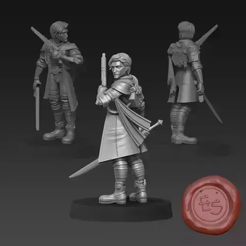 Gustave - Clair Obscur Expedition 33 - 32mm Miniature Free Free 3D print model