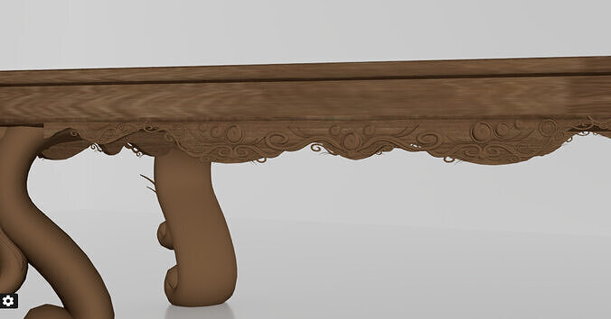 table chair sofa 3D model 5