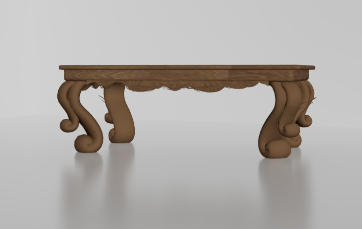 table chair sofa 3D model_3