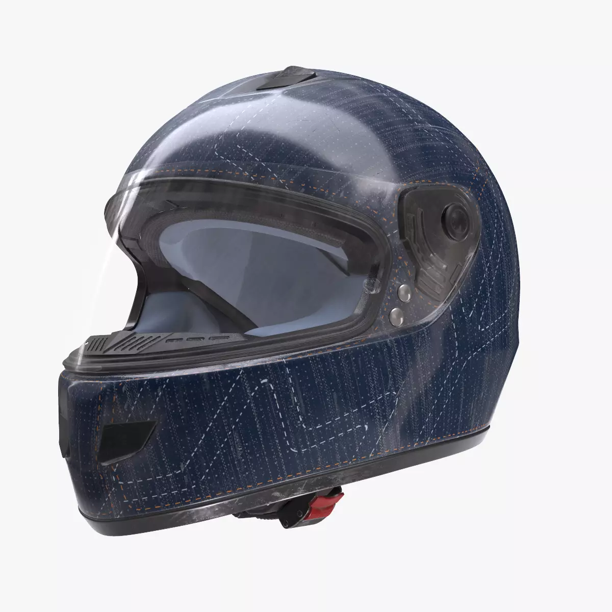 Helmet Nolan n62 3D model Low-poly 3D model_0