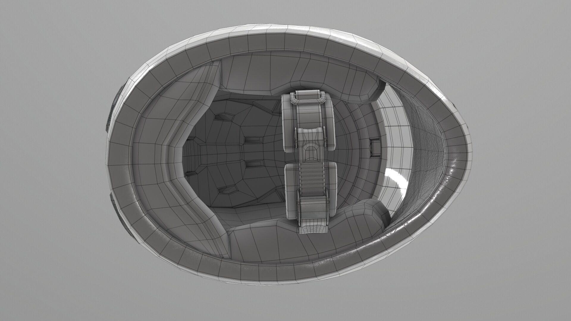 Helmet Nolan n62 3D model Low-poly 3D model_23