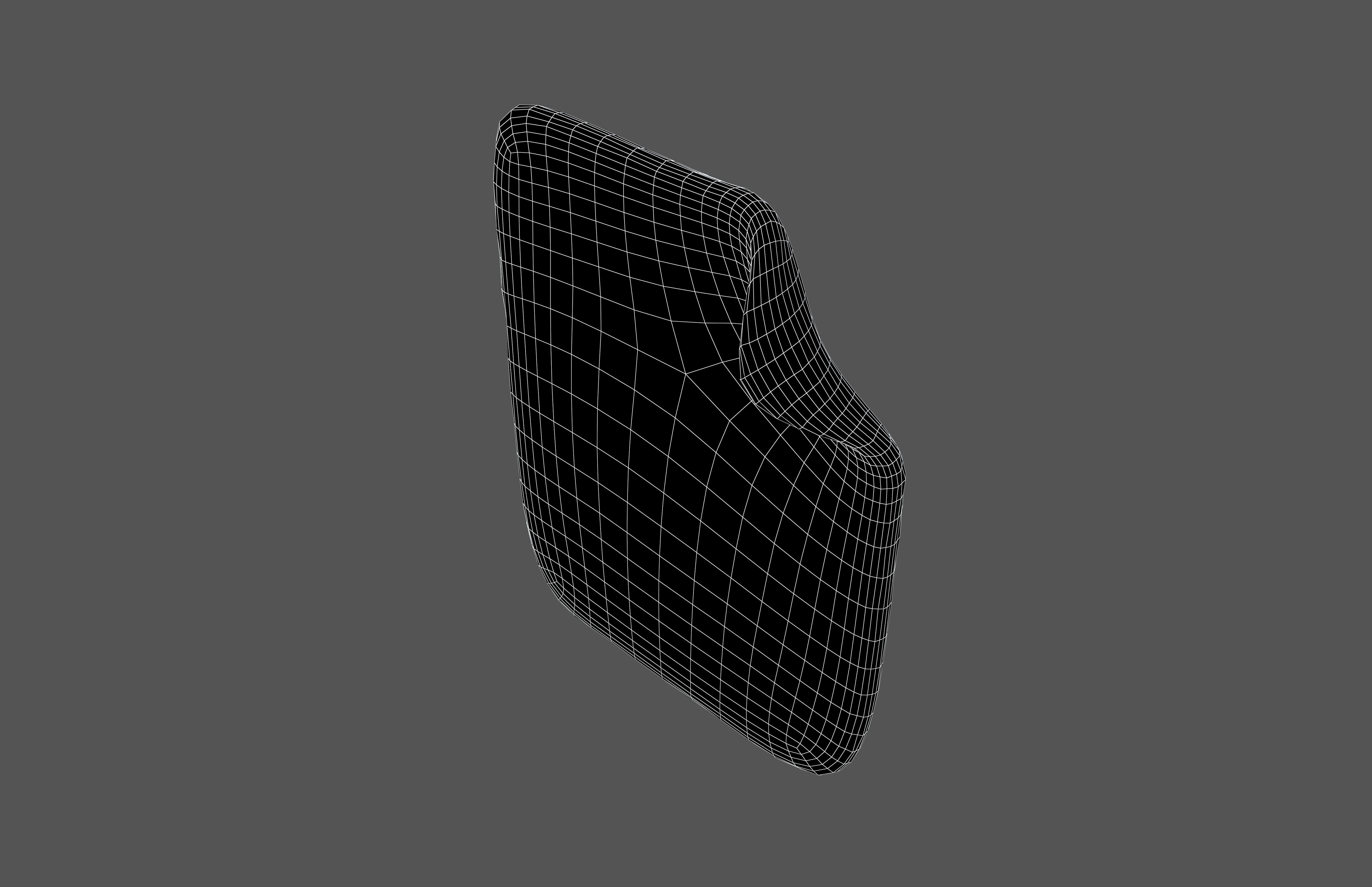 Document Icon v2 001 Low-poly 3D model_6