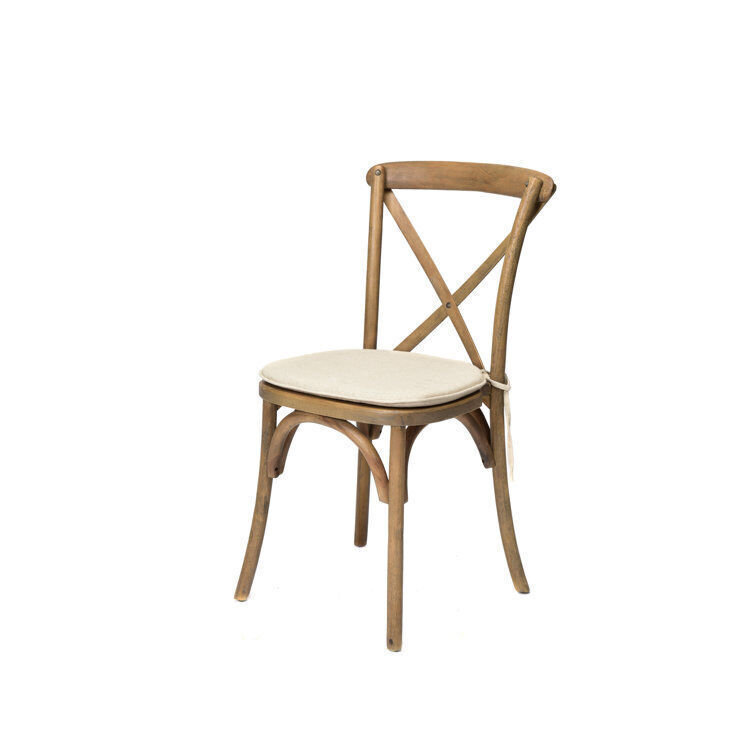 Cross Back Stacking Side Chair - 3 Finish 3D model_7