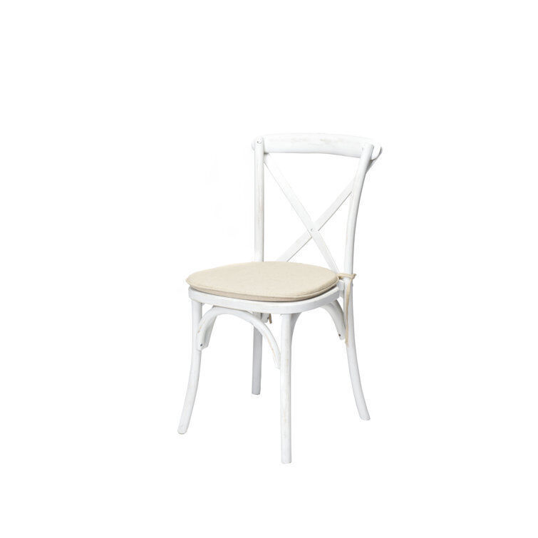 Cross Back Stacking Side Chair - 3 Finish 3D model_4