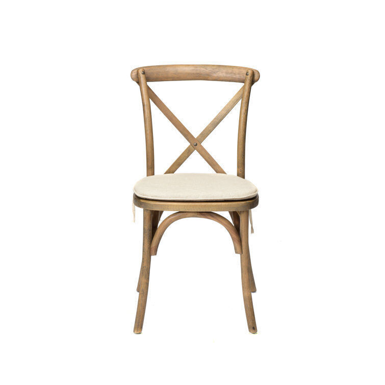 Cross Back Stacking Side Chair - 3 Finish 3D model_8