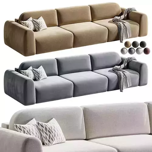 Sofa Straight 3 seater Lilt