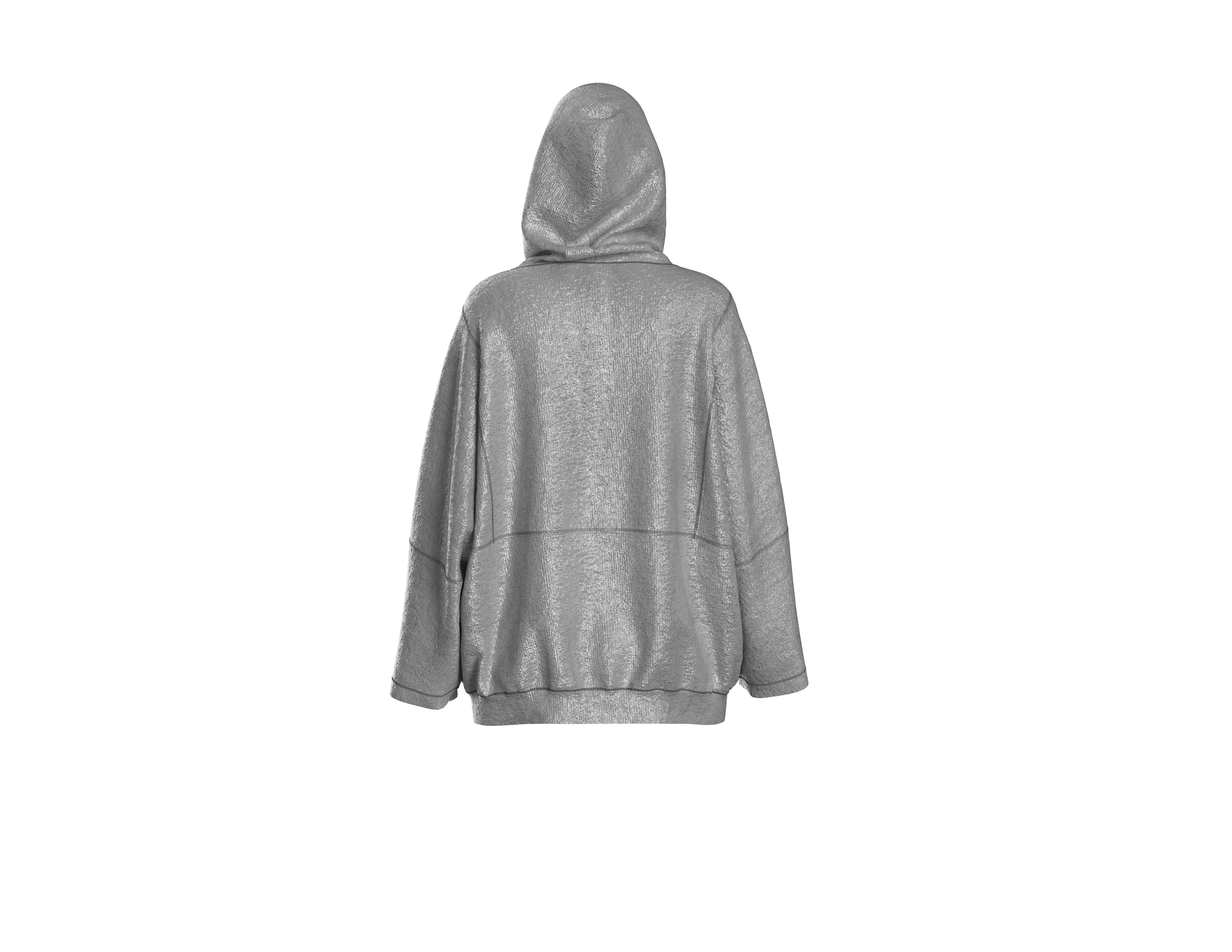 79 hoodie for women 3D print model_4