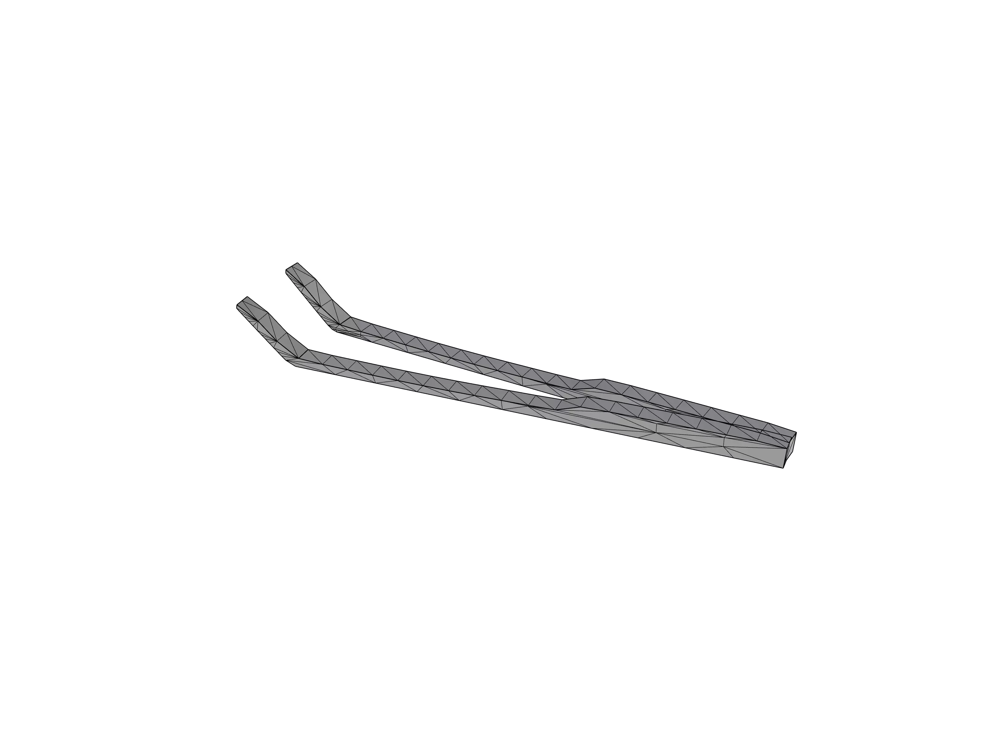 Forceps for aquarium plants Free low-poly 3D model