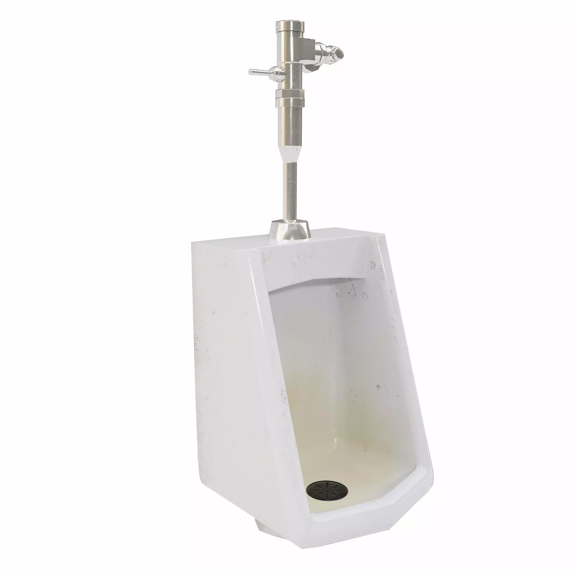 Urinal lowpoly 3d model Low-poly 3D model