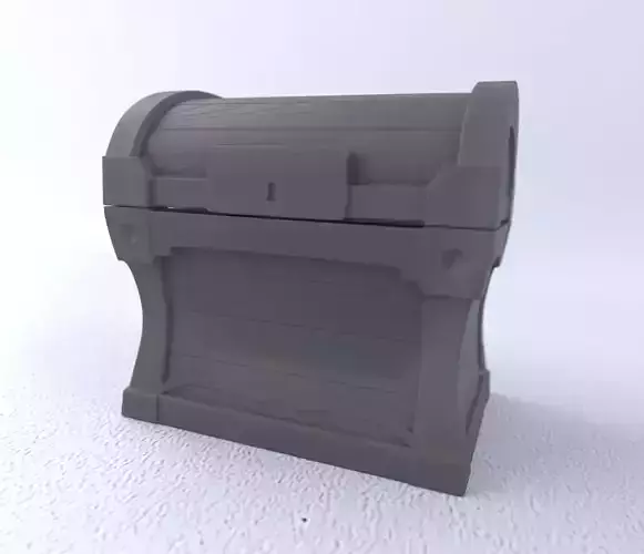 Medieval-Style Treasure Chest