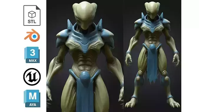 Alien Insectoid Warrior