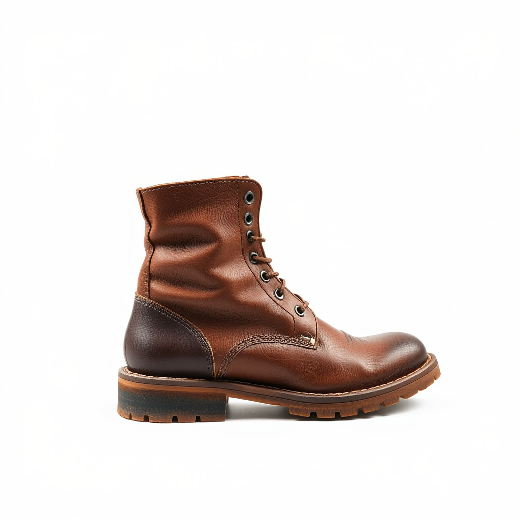 Leather Boot Model Pack for Realistic Rendering Low-poly 3D model_4