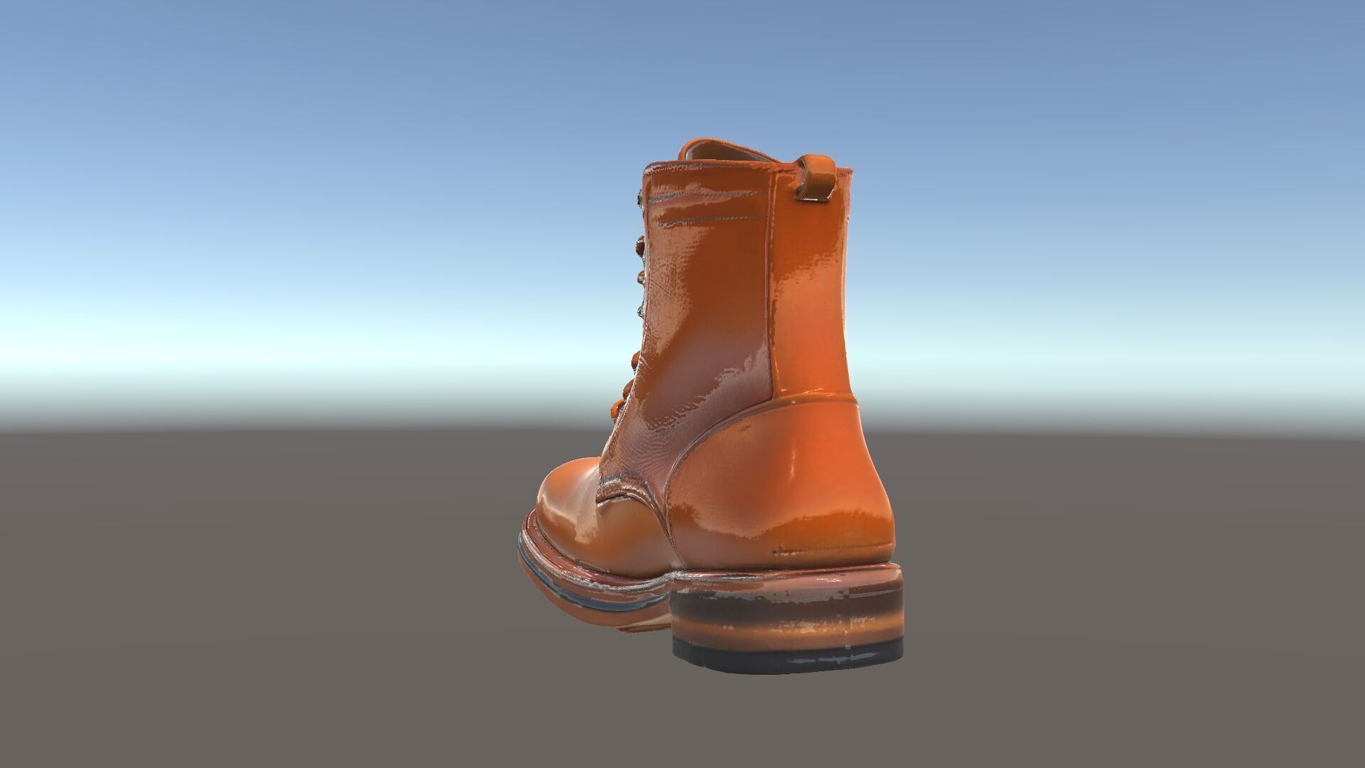 Realistic Leather Boot Model Pack for Rendering and Games Low-poly 3D model_5