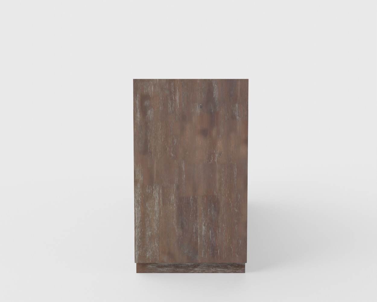 Three Door Credenza - Tumbler Dark Brown 3D model_9