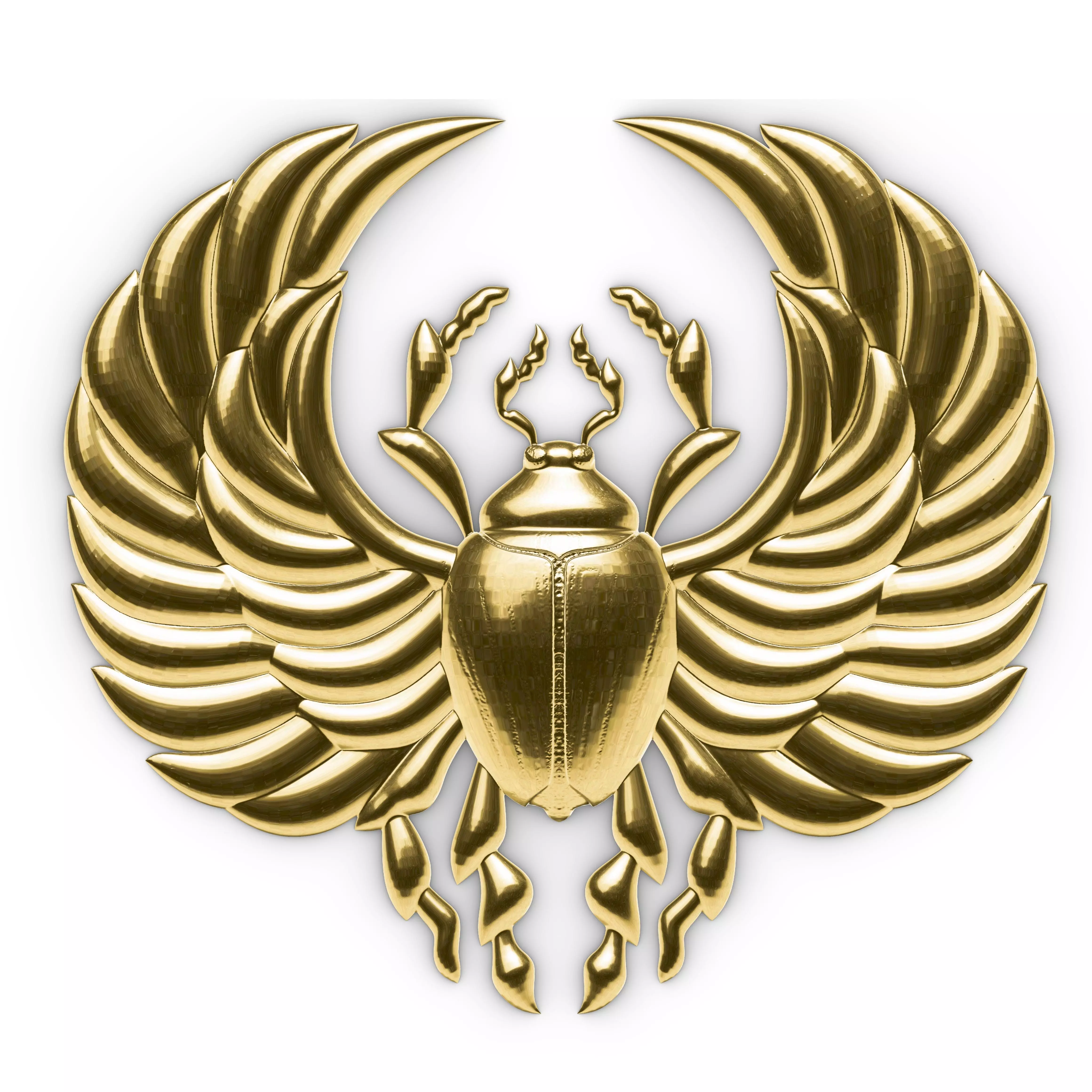 The scarab beetle 3D print model_0