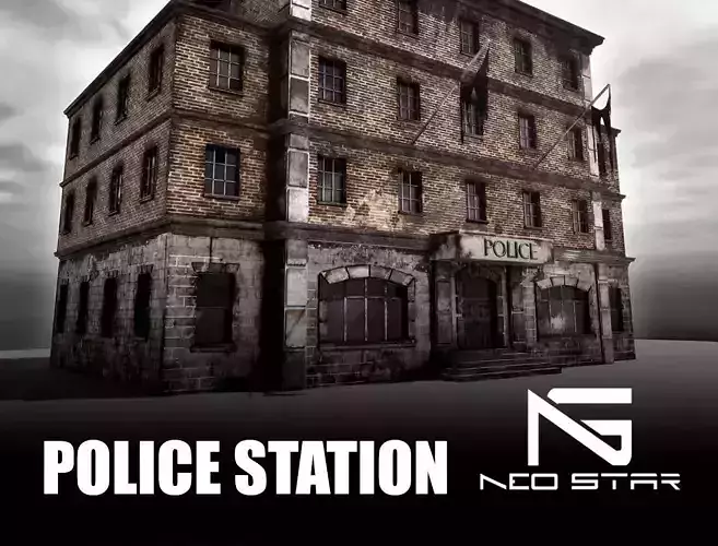 Post Apocalyptic Police Station