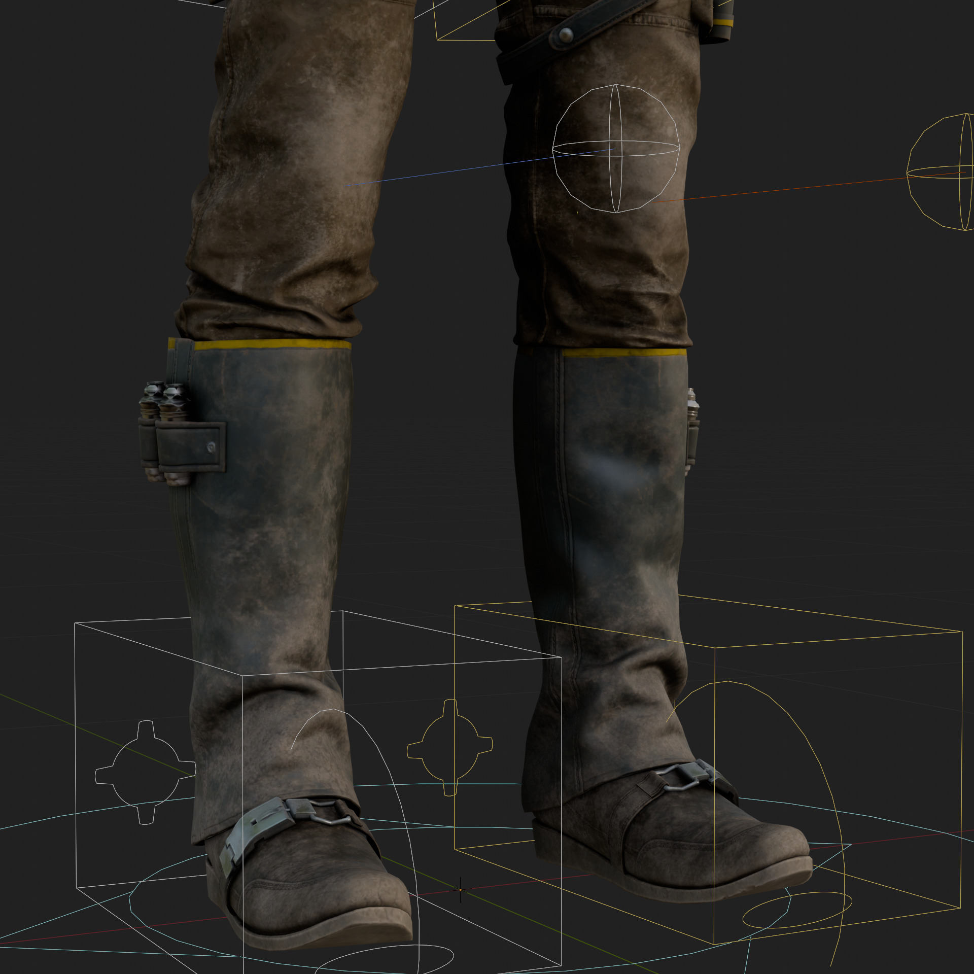 Cal Kestis Jedi Survivor 3D Model Rigged PBR Blender FBX OBJ Low-poly 3D model_5