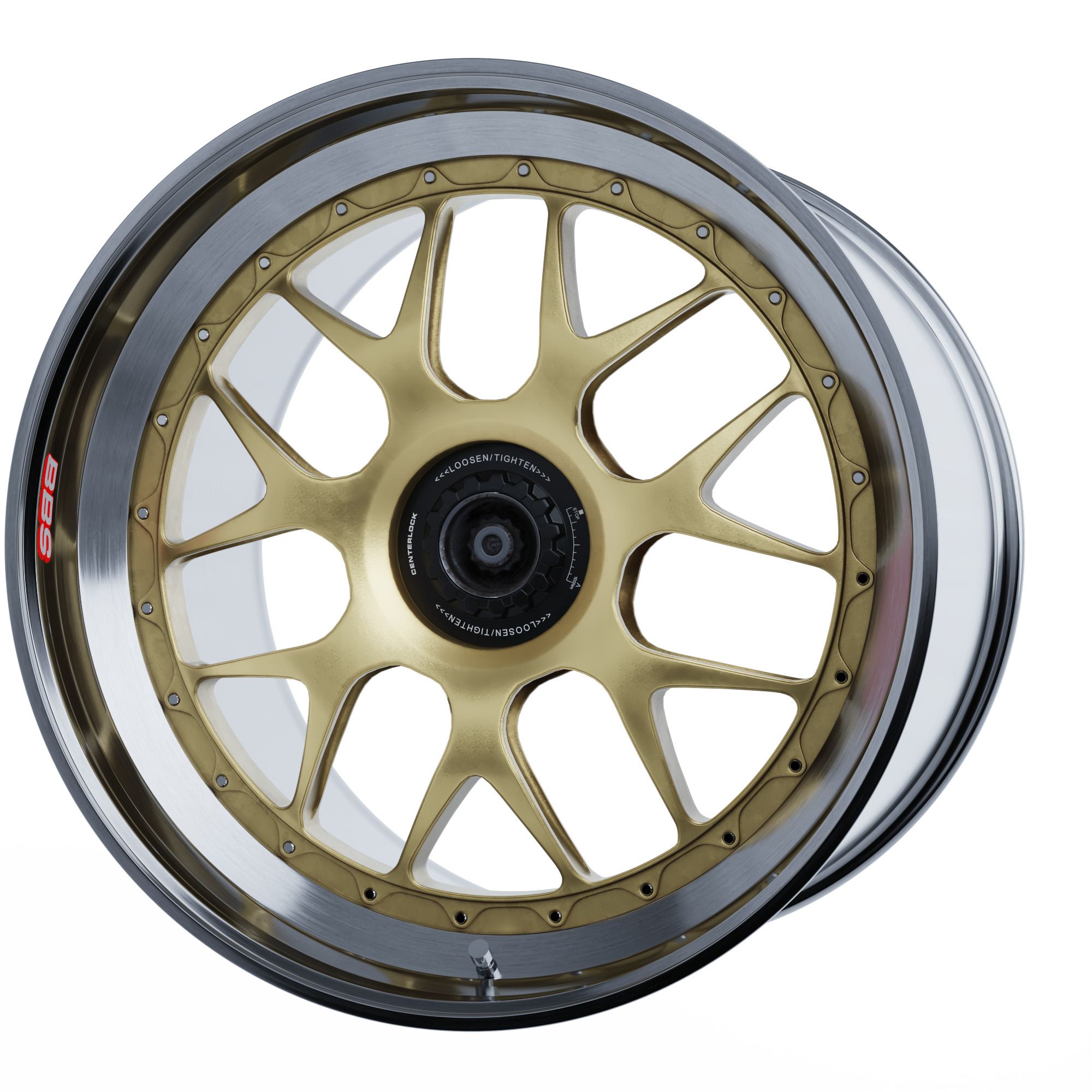 BBS WHEELS - E07 Centerlock Low-poly 3D model_27