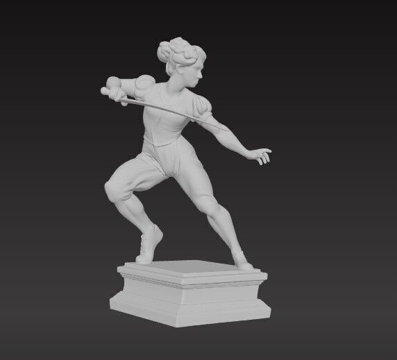 Elegance and Agility in 3D 3D print model_6