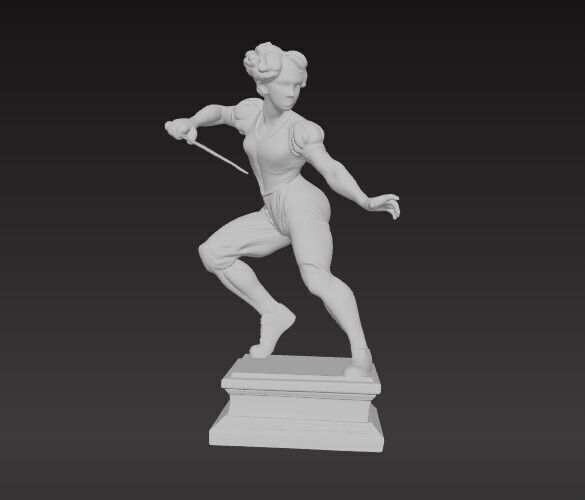 Elegance and Agility in 3D 3D print model_1