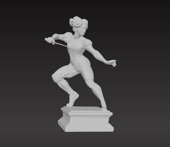 Elegance and Agility in 3D 3D print model_7