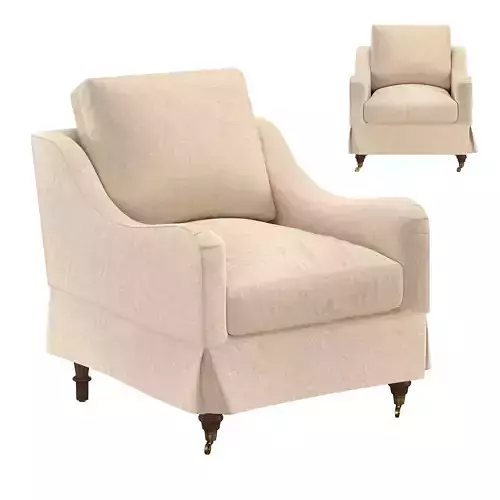 Yvonne Chair 3D model