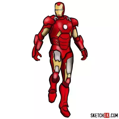 Iron Man Mark 85 3D Model 