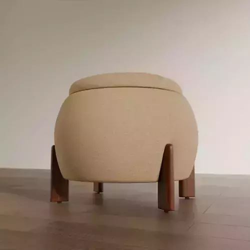 Modern Upholstered Ottoman