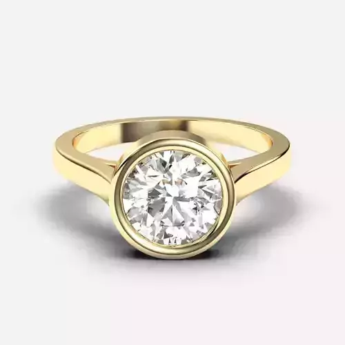 Round Diamond Solitaire Ring