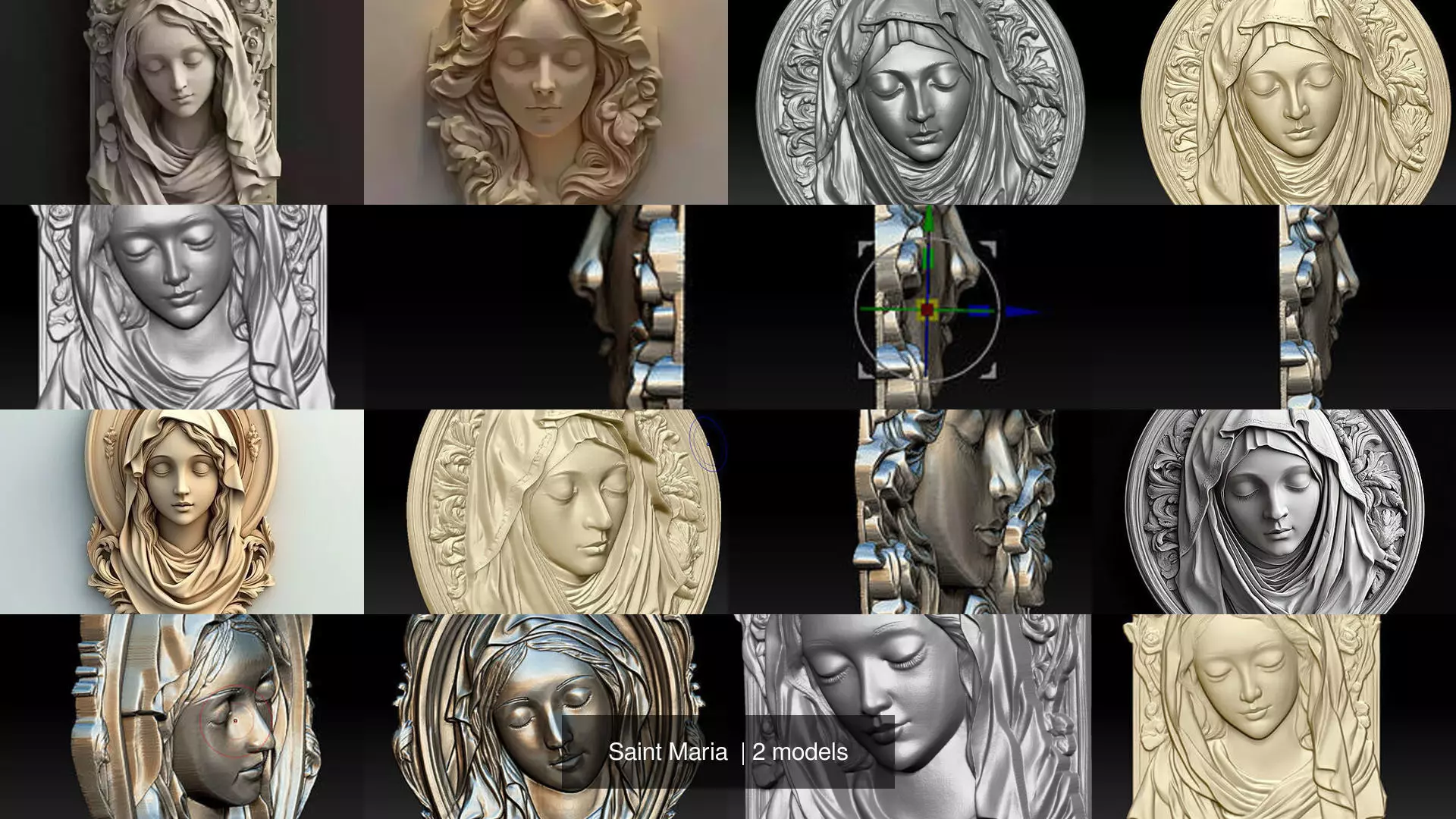 Saint Maria  3D Model Collection_0