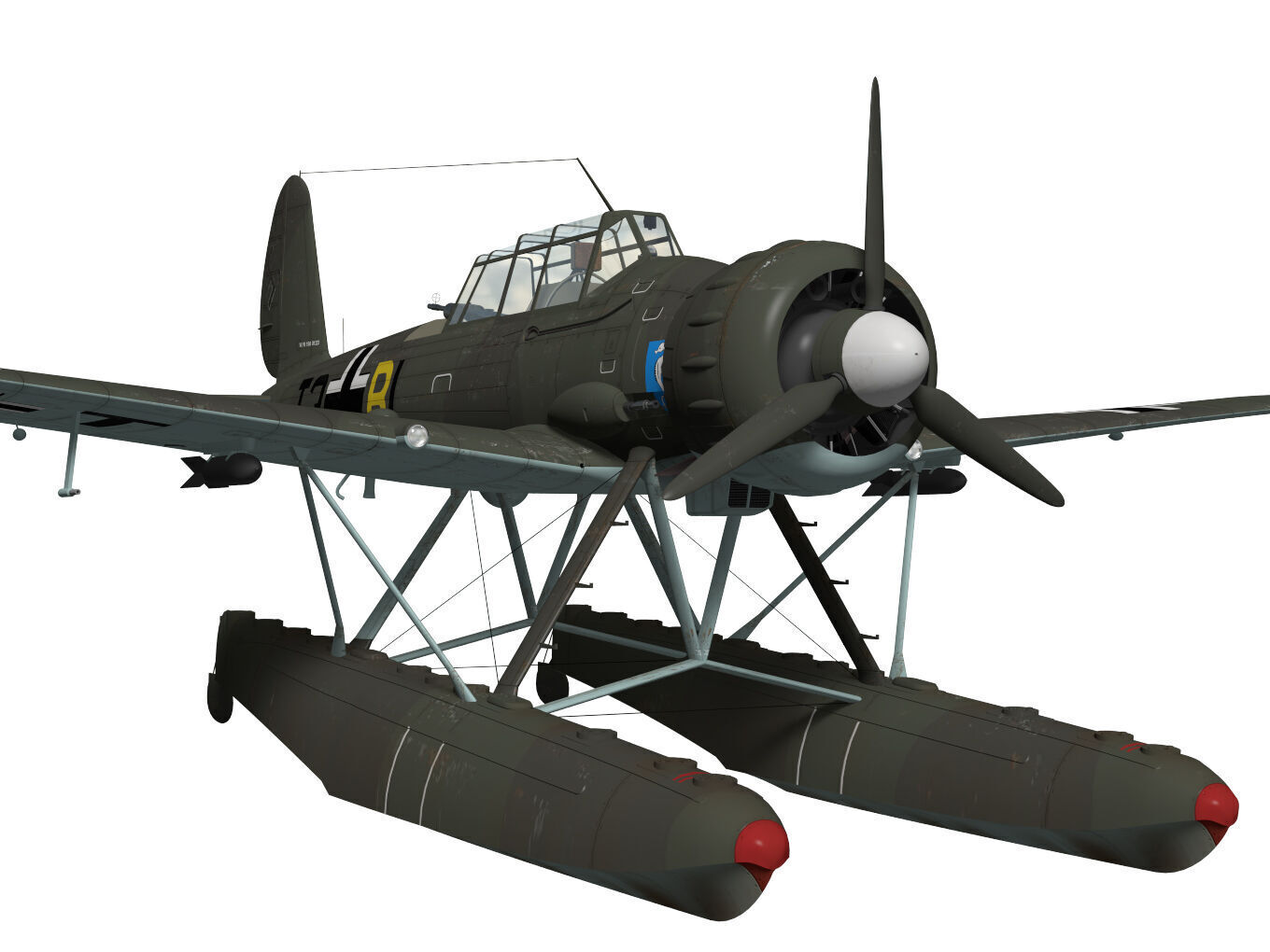 Arado Ar196 A-3 3D model_6