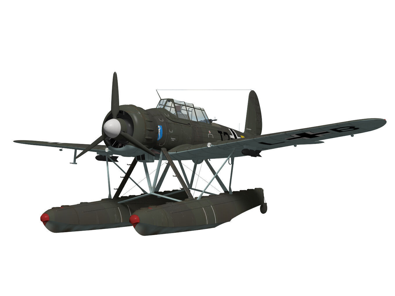 Arado Ar196 A-3 3D model_5