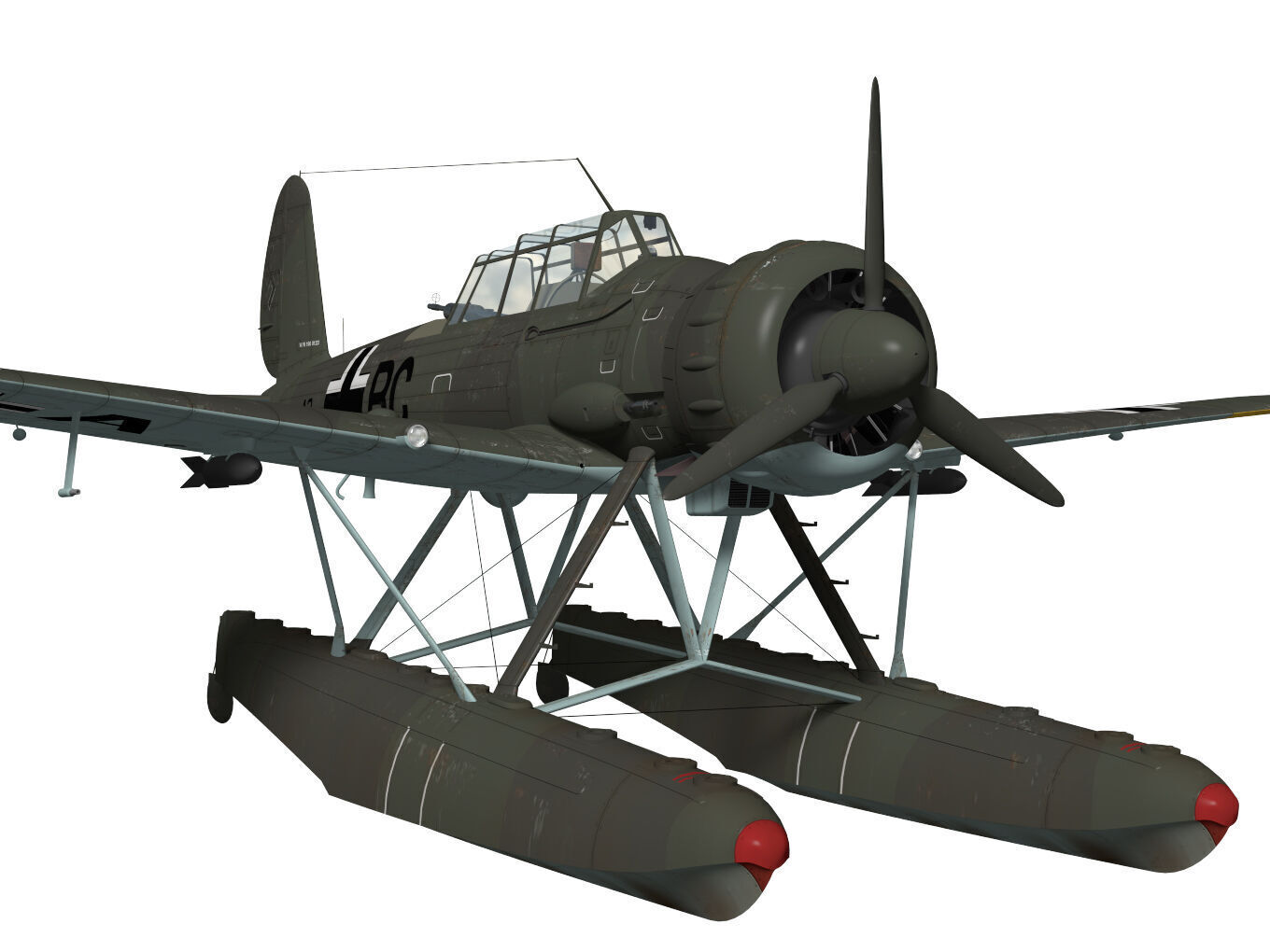Arado Ar196 A-3 3D model_6