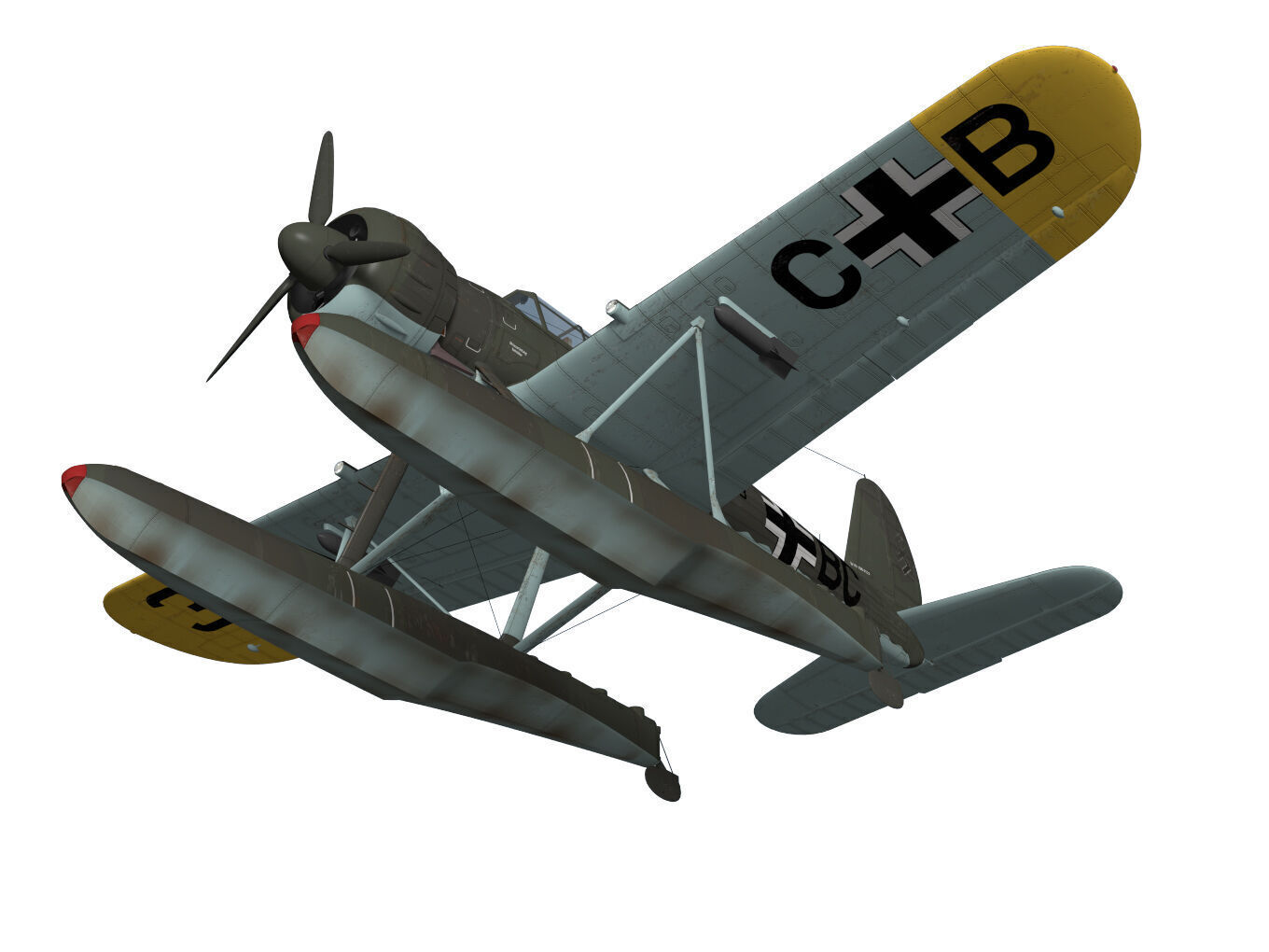 Arado Ar196 A-3 3D model_4