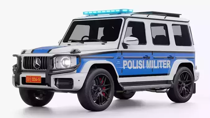 Mercedes-Benz G-Class Military Police Indonesia