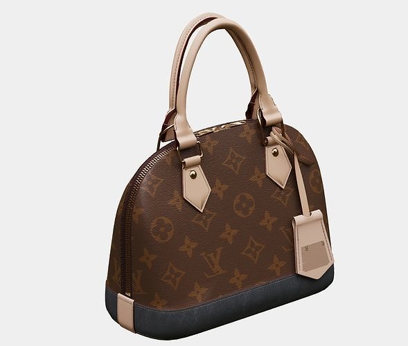 bag lv 3D model