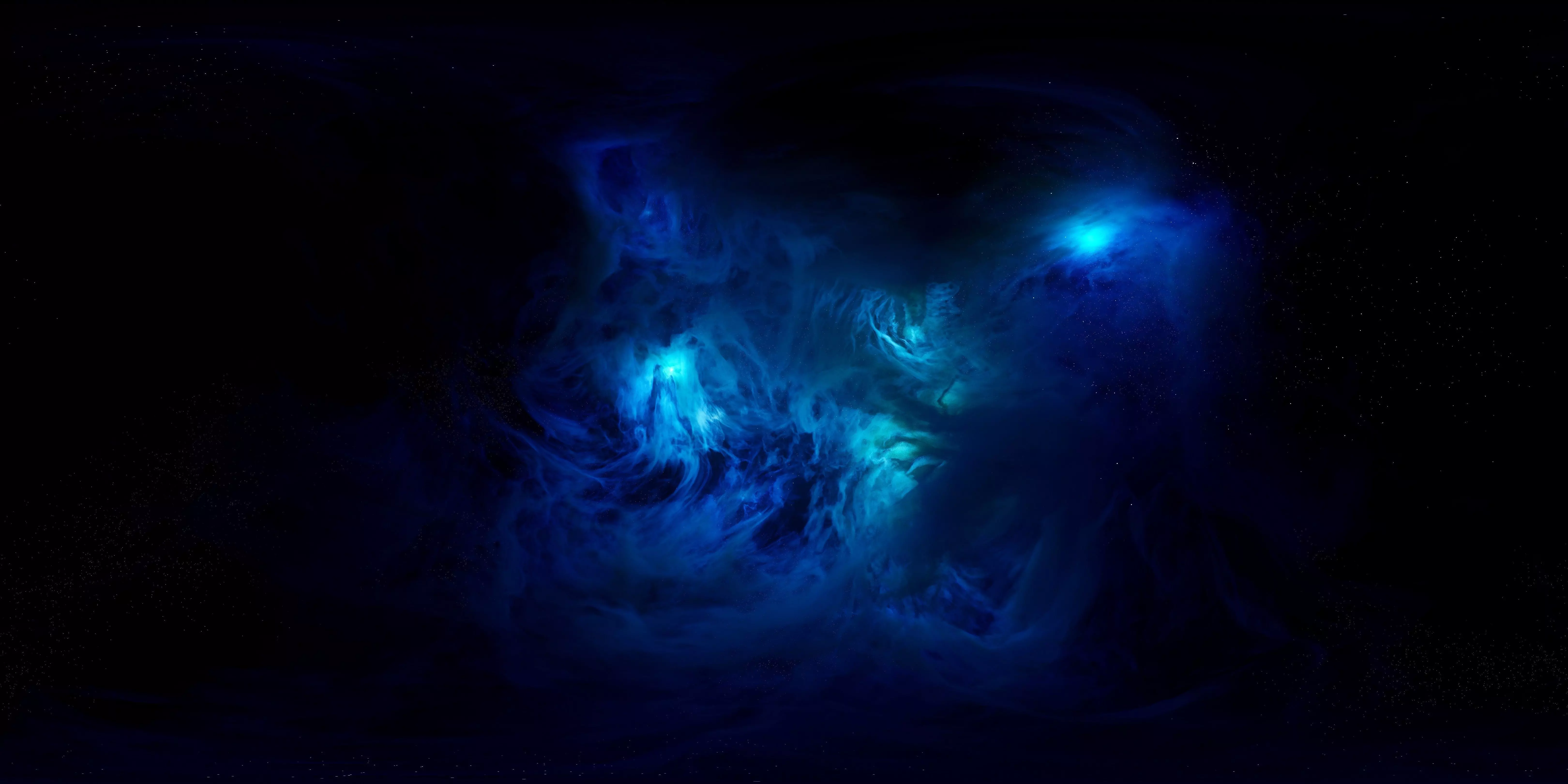 The Silent Maelstrom Nebula 360 skybox HDRI 12k 3D model_0