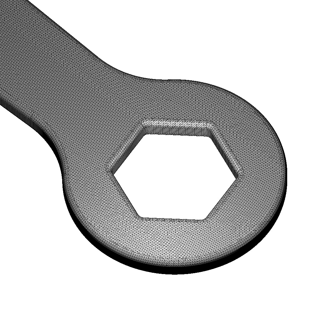 Hand Tool Spanner 3D print model_5