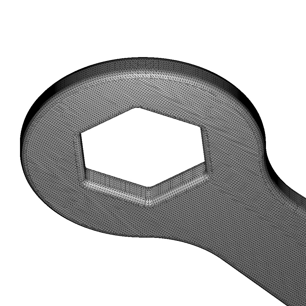 Hand Tool Spanner 3D print model_4