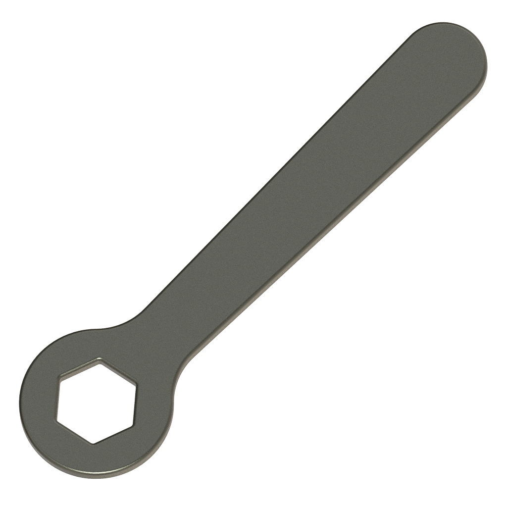 Hand Tool Spanner 3D print model_1