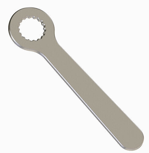 Hand Tool Gear Spanner Free 3D model