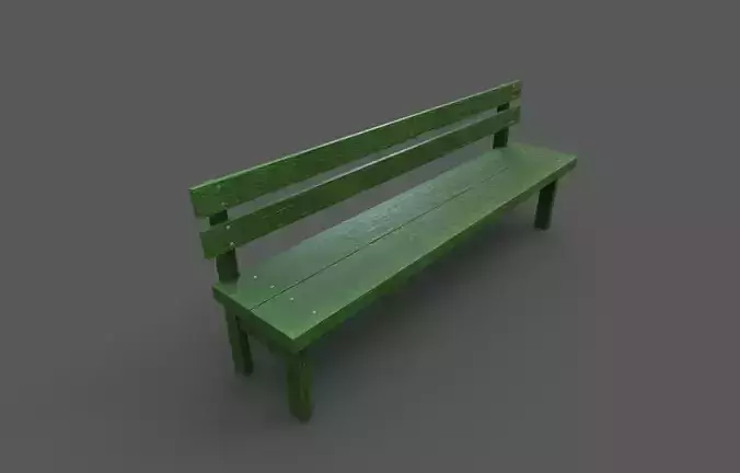 Wood Bench