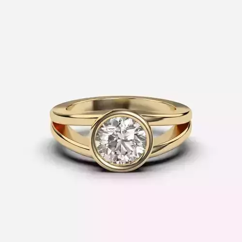Round Diamond Solitaire Ring