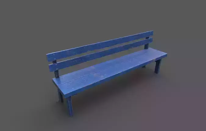 Old Wood Bench