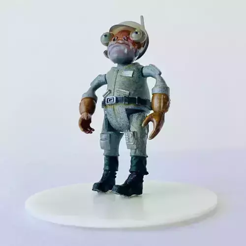 Articulated Quarrie Action Figure