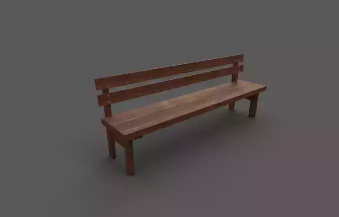 Old Wood Bench