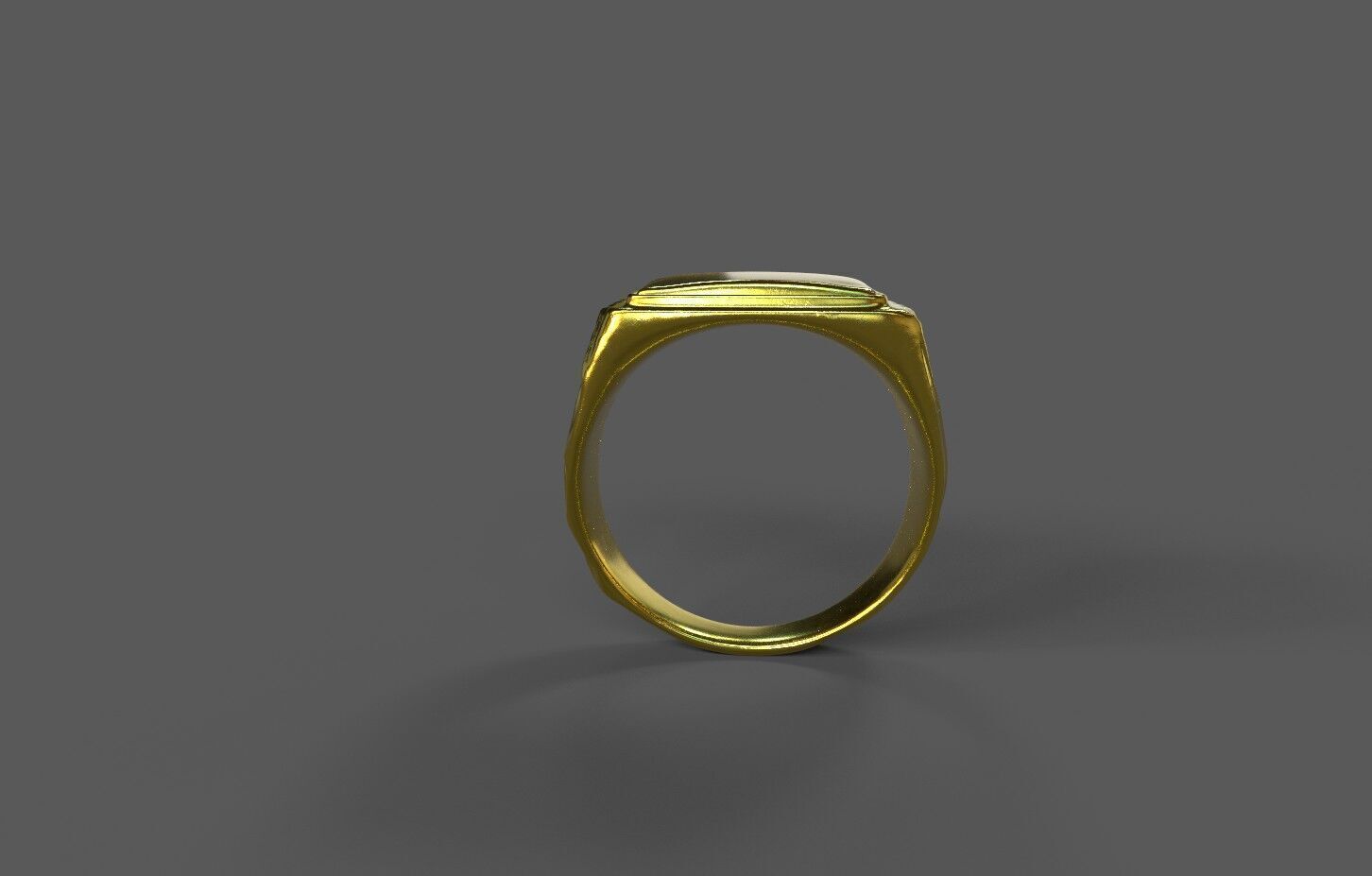 High-Quality 3D Ring Model Low-poly 3D model_1