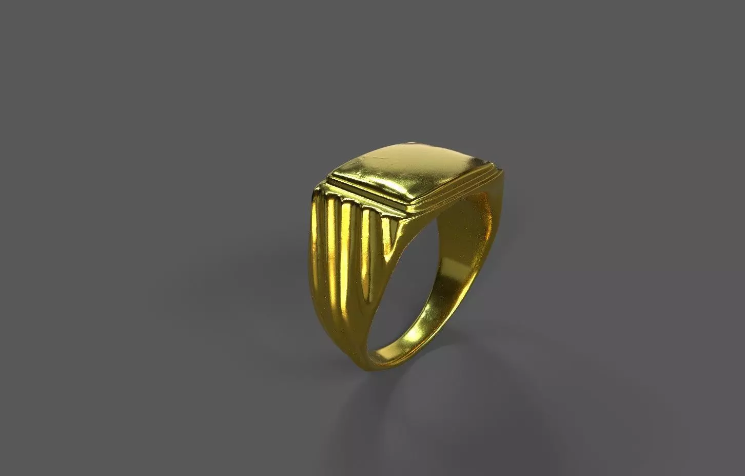 High-Quality 3D Ring Model Low-poly 3D model_0