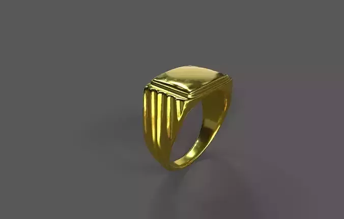 High-Quality 3D Ring Model