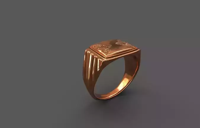 High-Quality 3D Ring Model